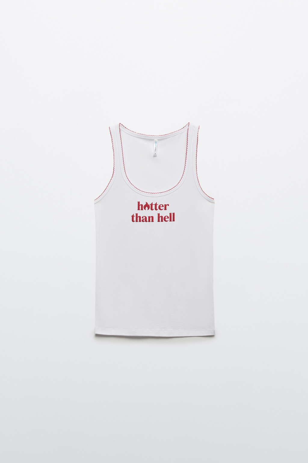 Майка домашняя с надписью - цвет белый - 7