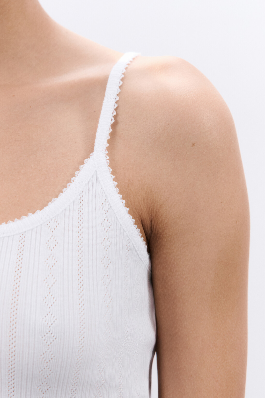 Майка домашняя с застежкой - цвет ванильный - 6