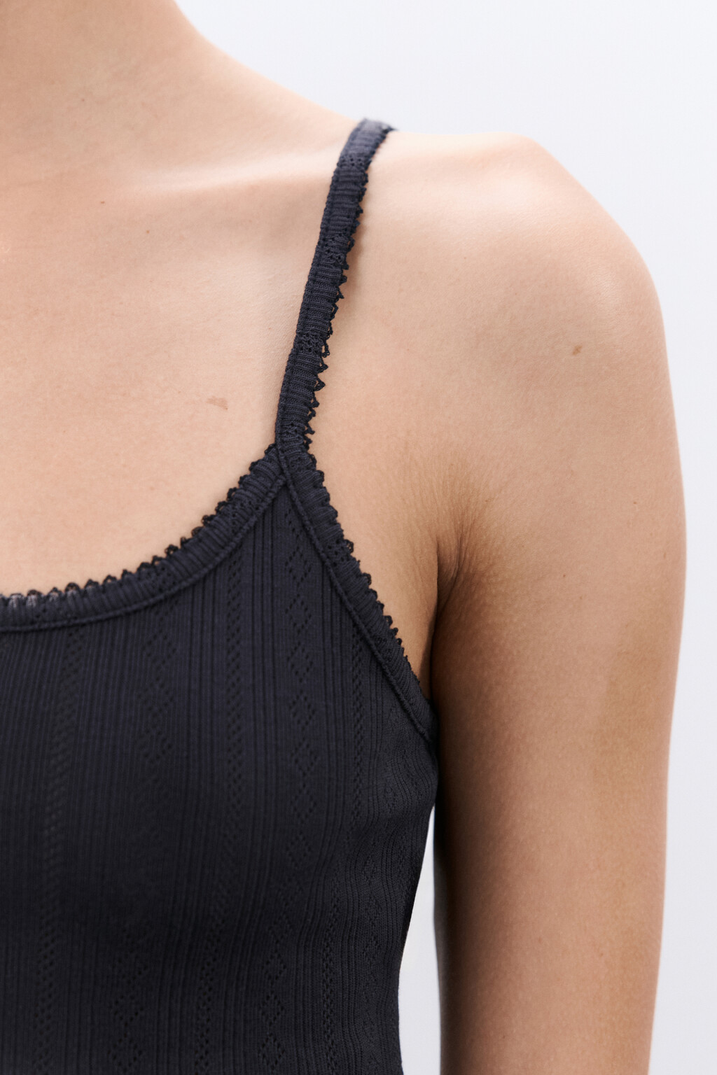 Майка домашняя с застежкой - цвет серый - 7