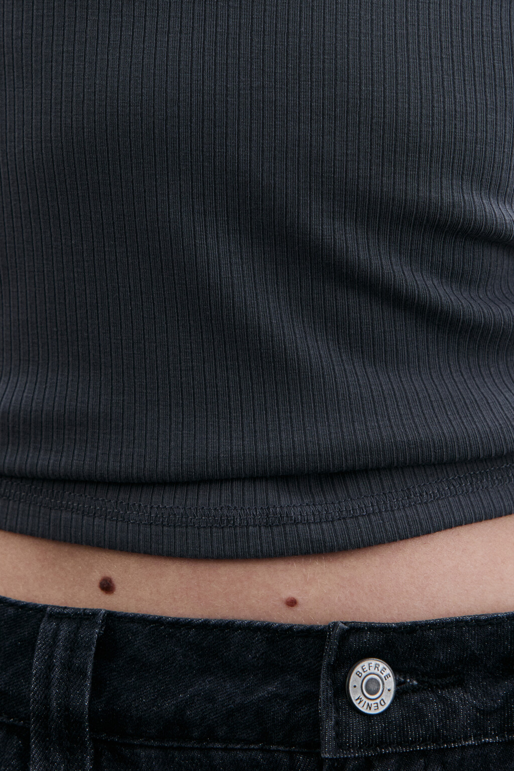 Футболка облегающая с надписью - цвет серый - 6