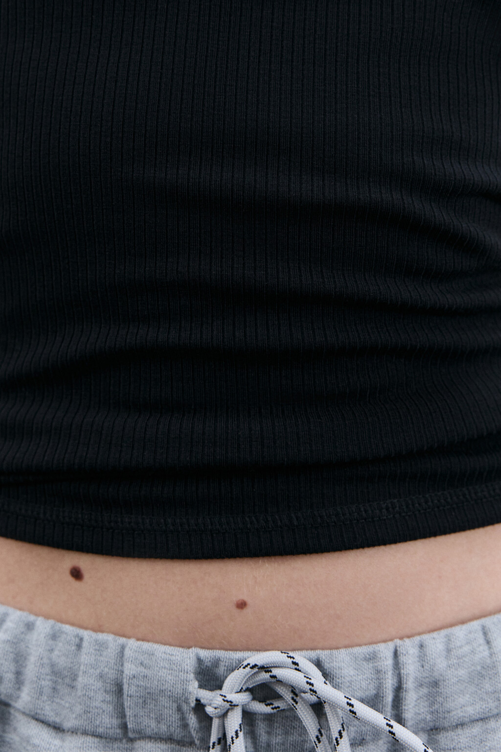 Футболка облегающая с надписью - цвет черный - 6