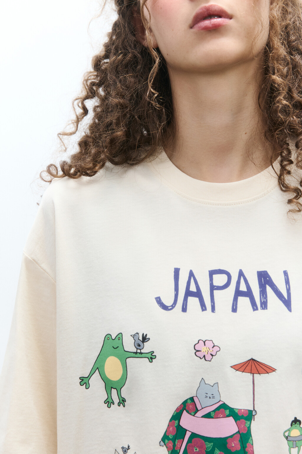 Футболка хлопковая с принтом - цвет мультиколор - 6