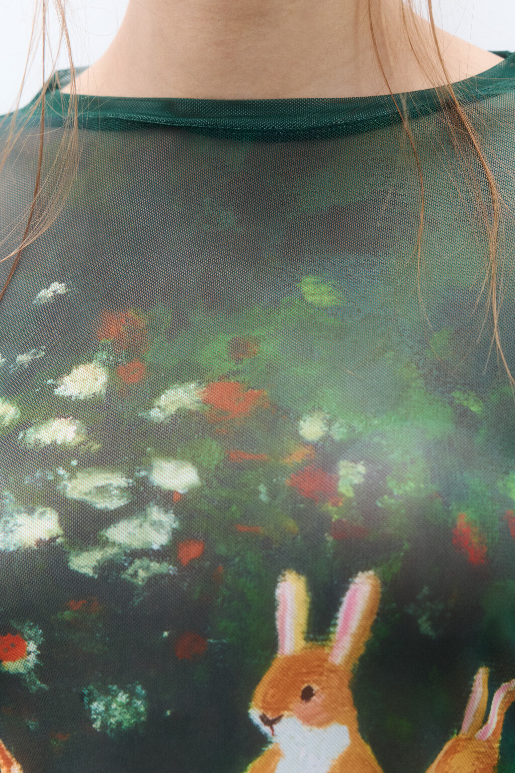 Лонгслив с принтом и рукавами-клеш - цвет мультиколор - 5