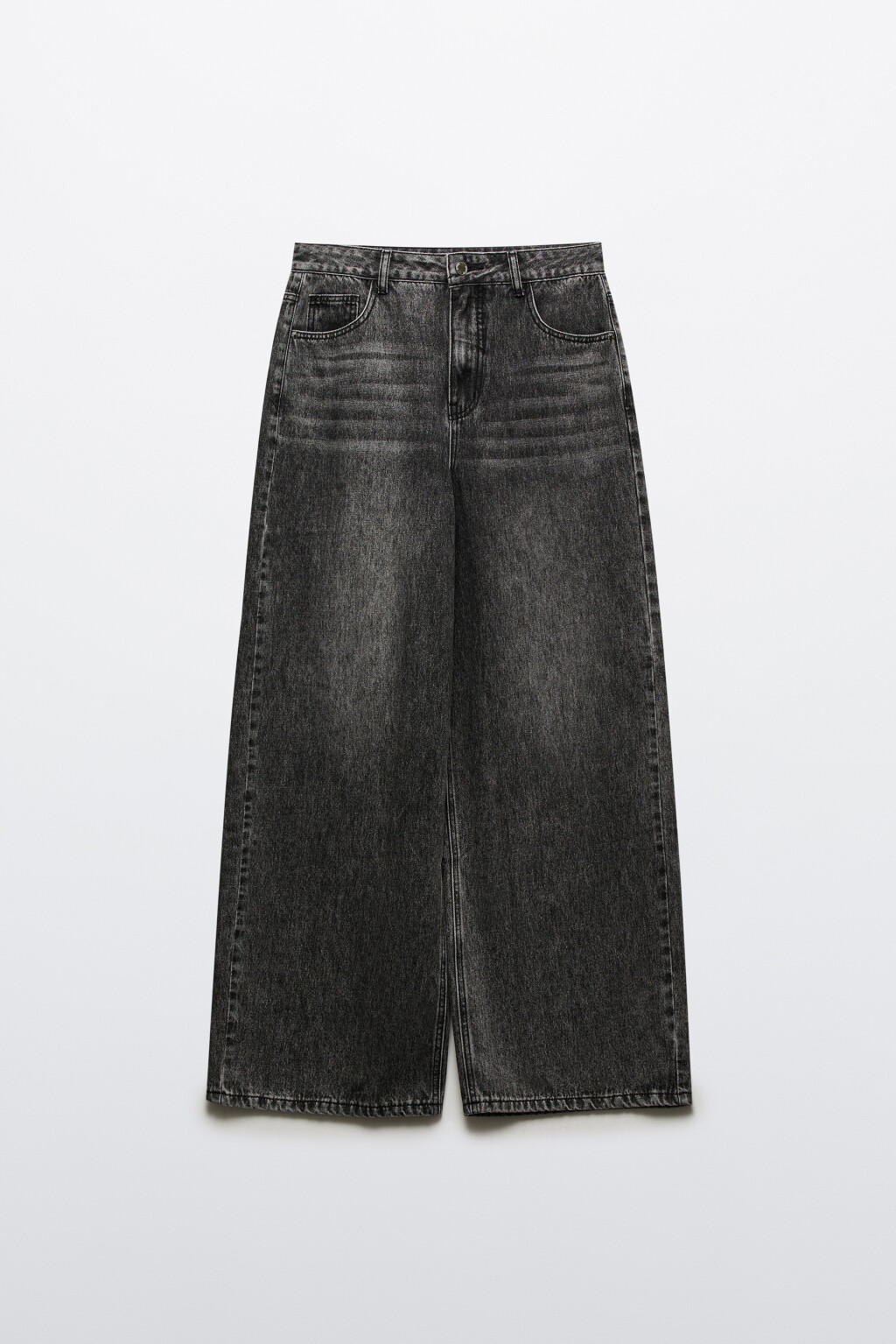 Джинсы baggy со средней посадкой - цвет серый - 7