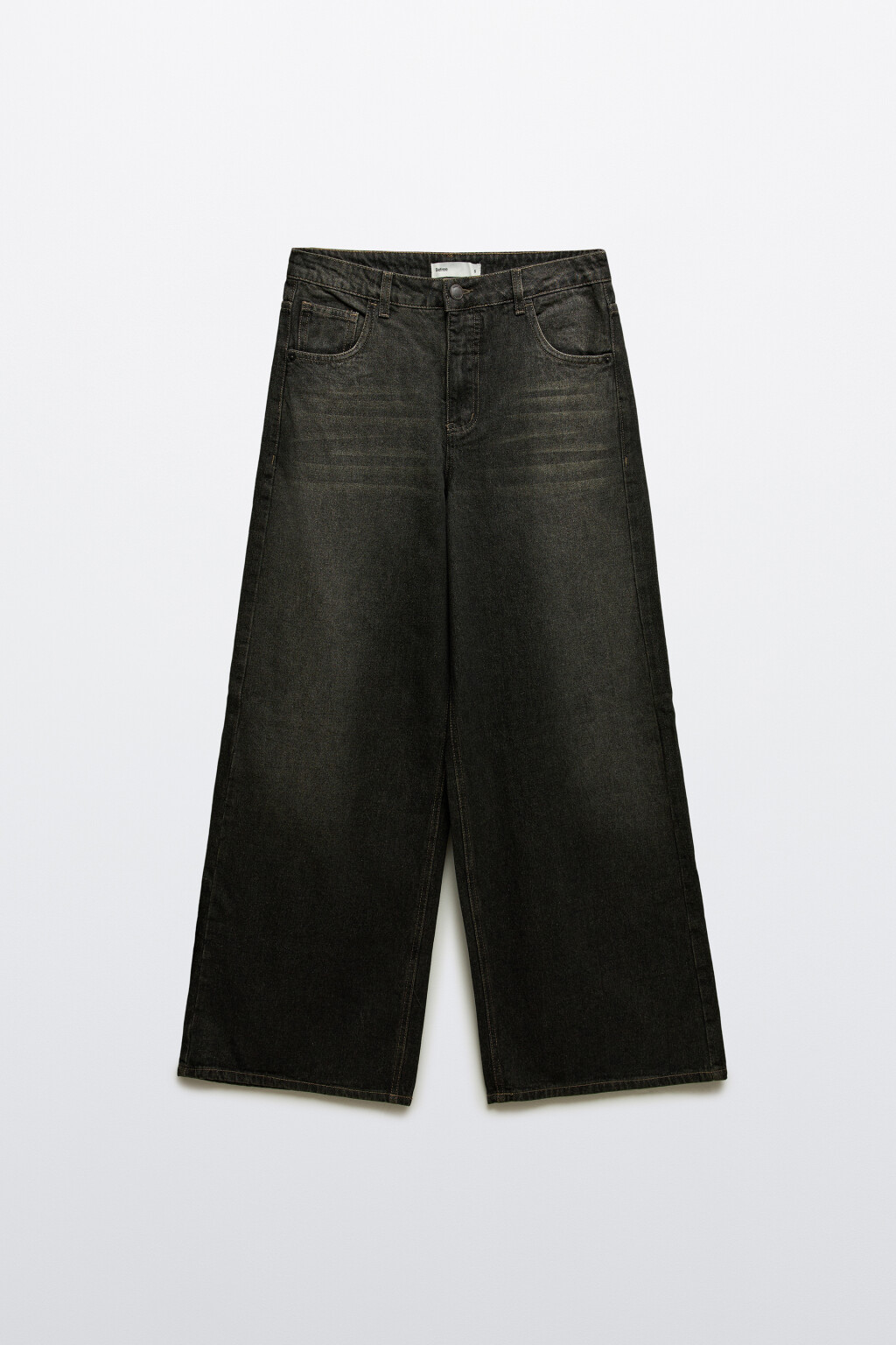 Джинсы baggy fit со средней посадкой - цвет темный тинт - 7