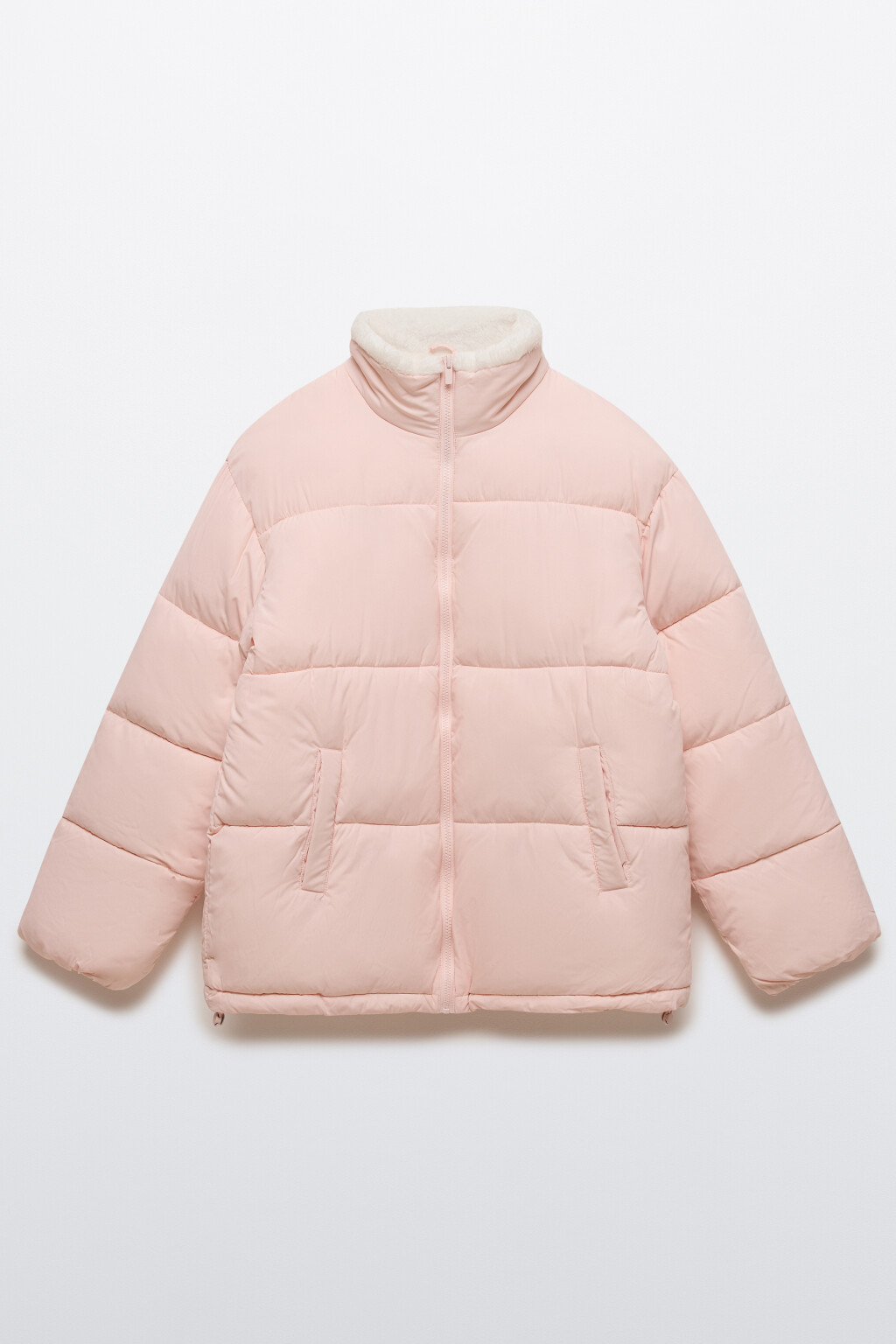 Куртка стеганая с теплой подкладкой - цвет розовый - 8