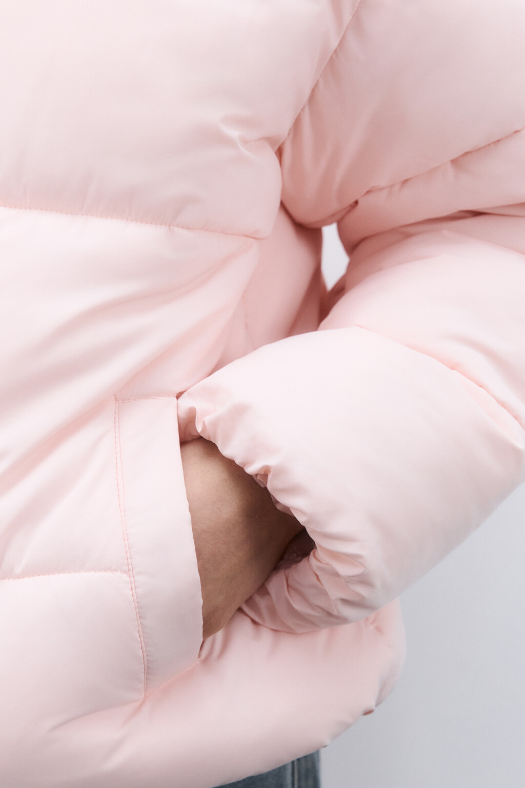Куртка стеганая с теплой подкладкой - цвет розовый - 6