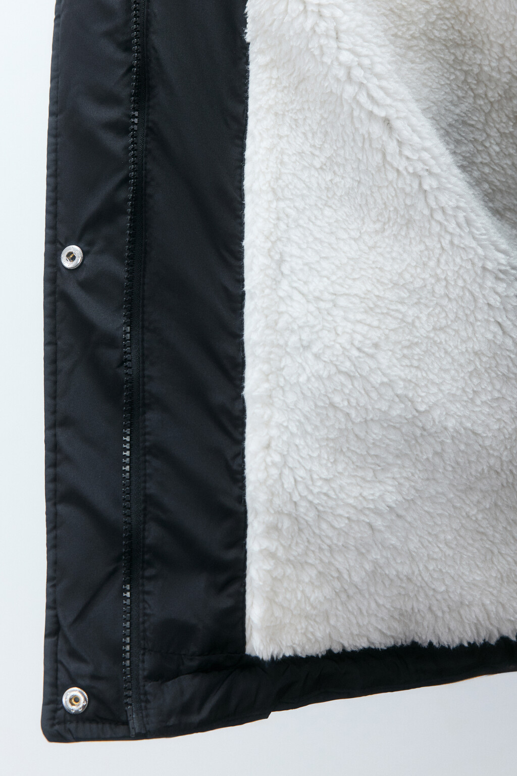 Куртка стеганая с капюшоном и рукавицами - цвет черный - 9