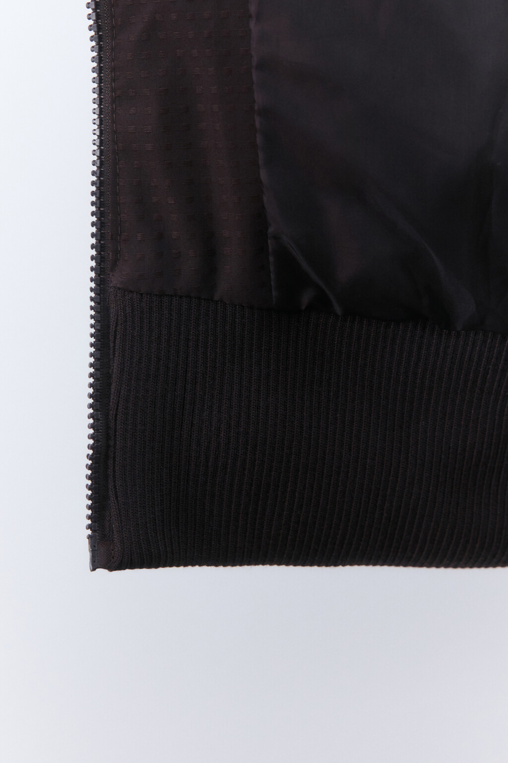 Куртка укороченная с капюшоном - цвет коричневый - 7