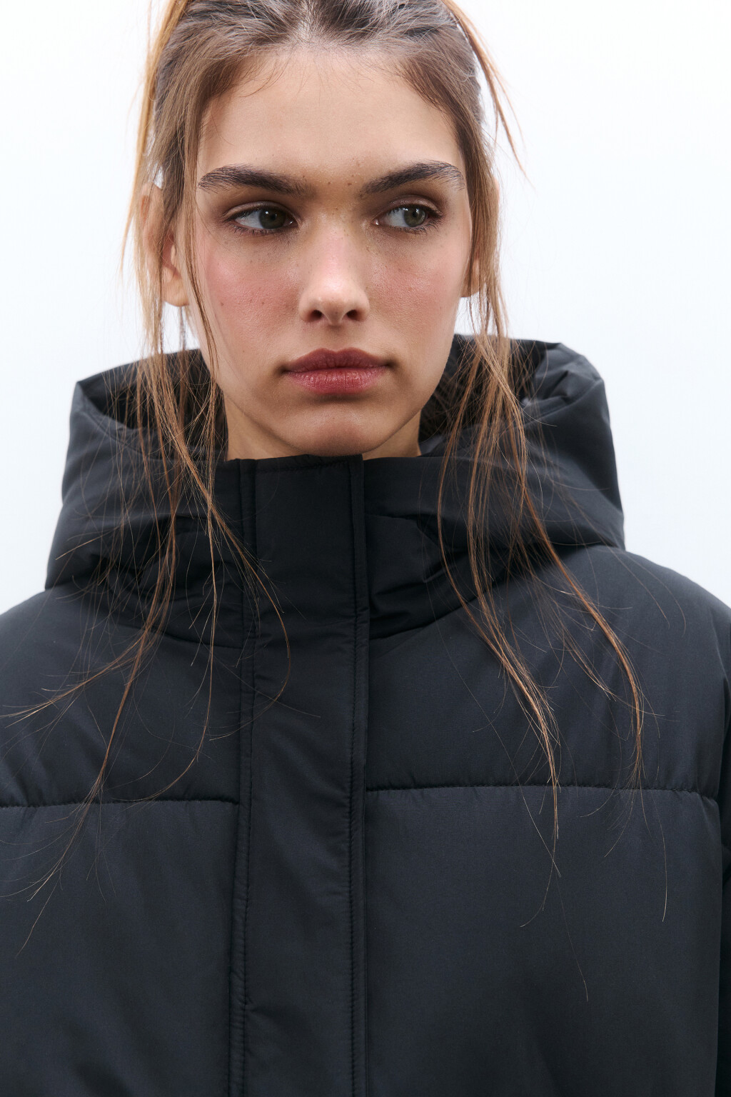 Куртка стеганая с крыльями на спине - цвет черный - 5