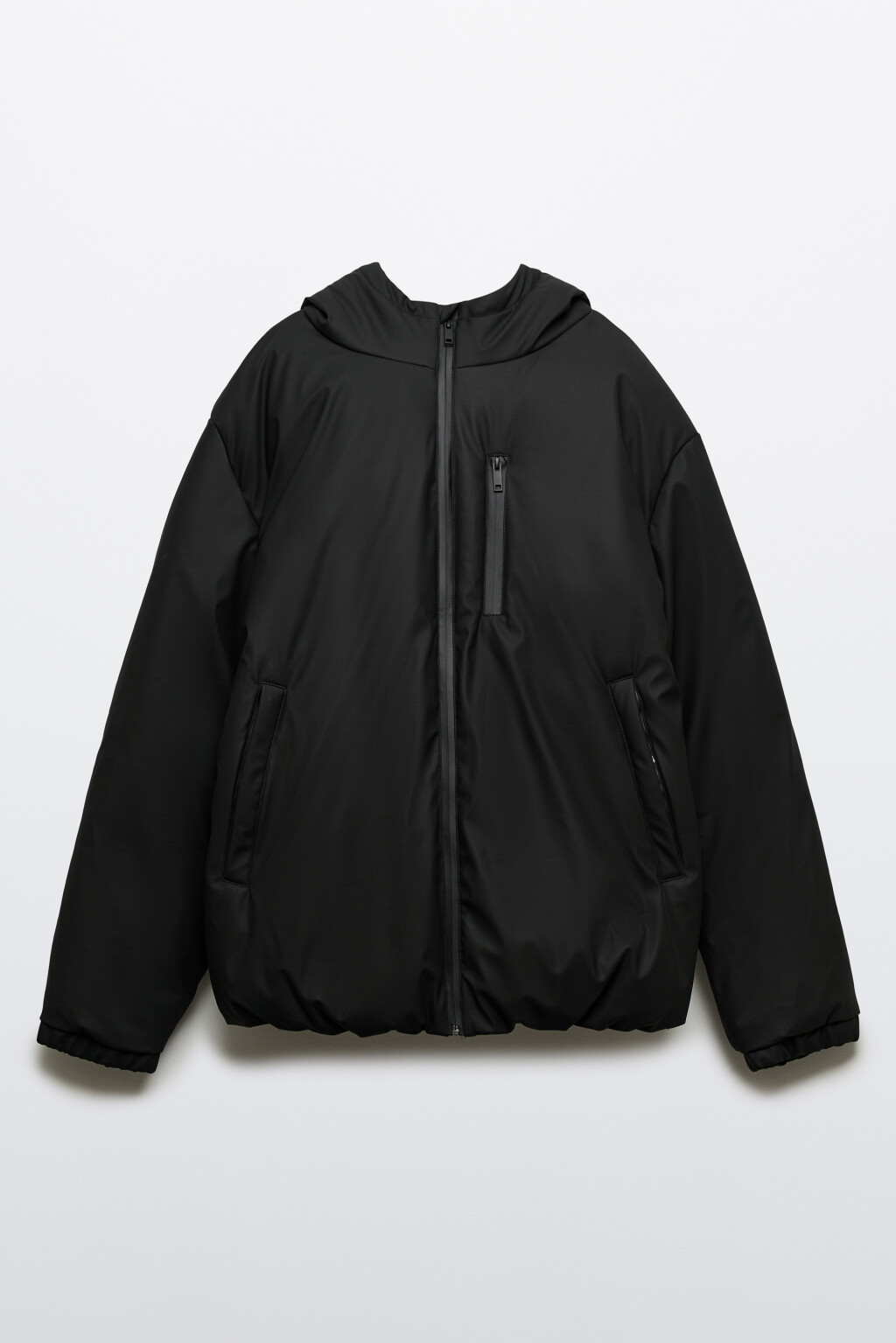 Куртка утепленная с капюшоном - цвет черный - 8