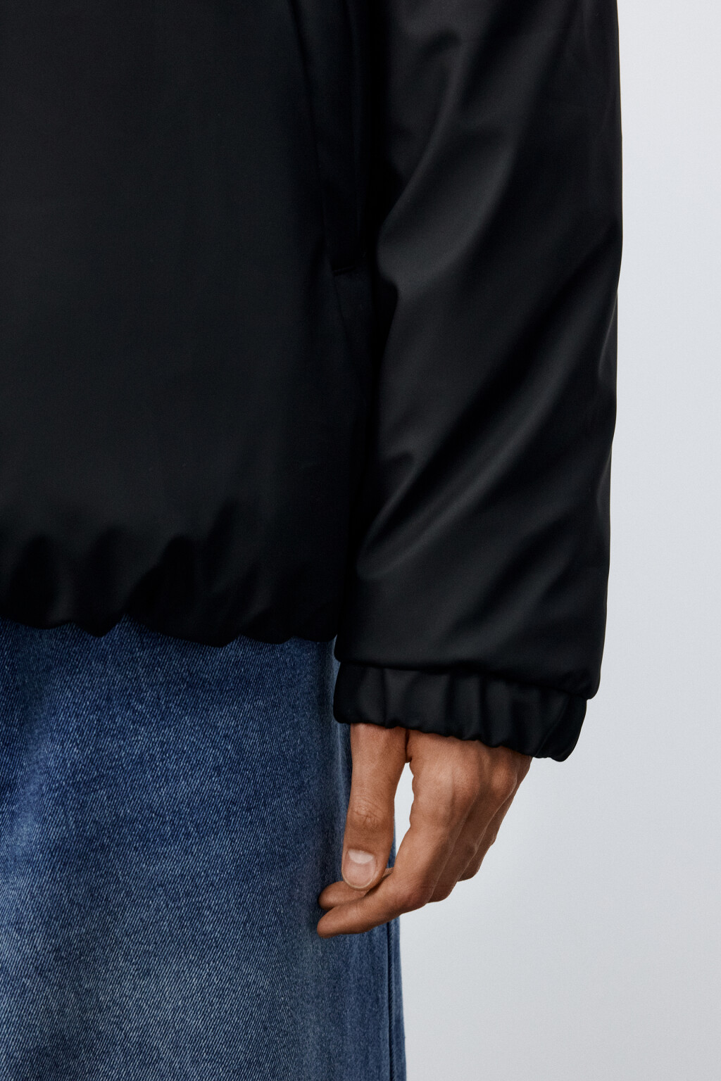 Куртка утепленная с капюшоном - цвет черный - 6