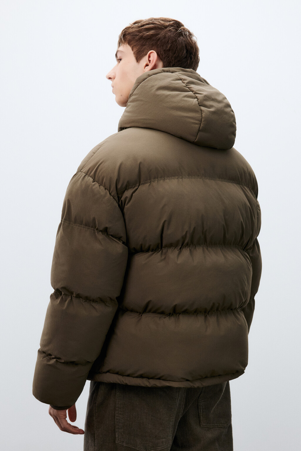 Куртка непромокаемая с капюшоном - цвет коричневый - 3