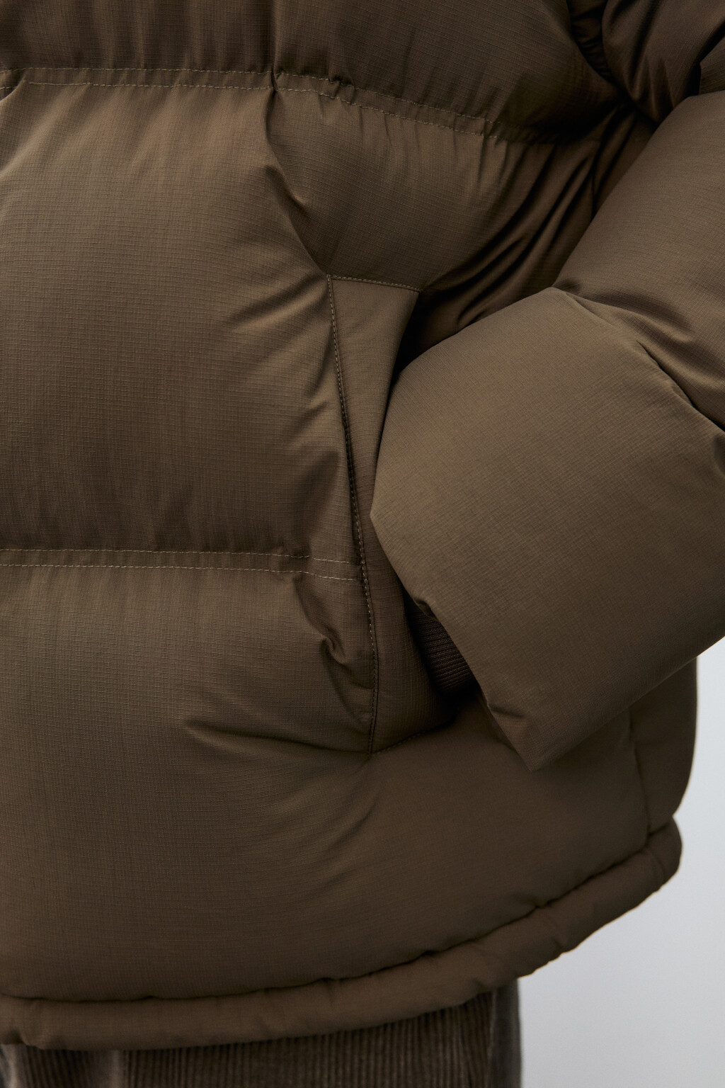 Куртка непромокаемая с капюшоном - цвет коричневый - 6