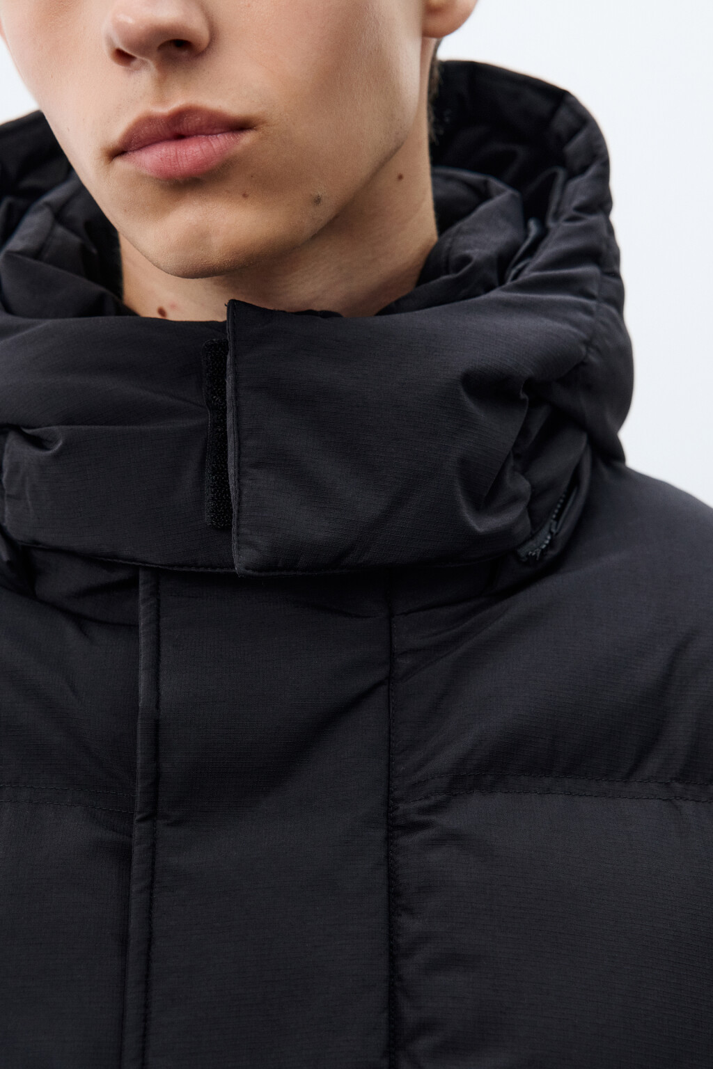 Куртка непромокаемая с капюшоном - цвет черный - 5