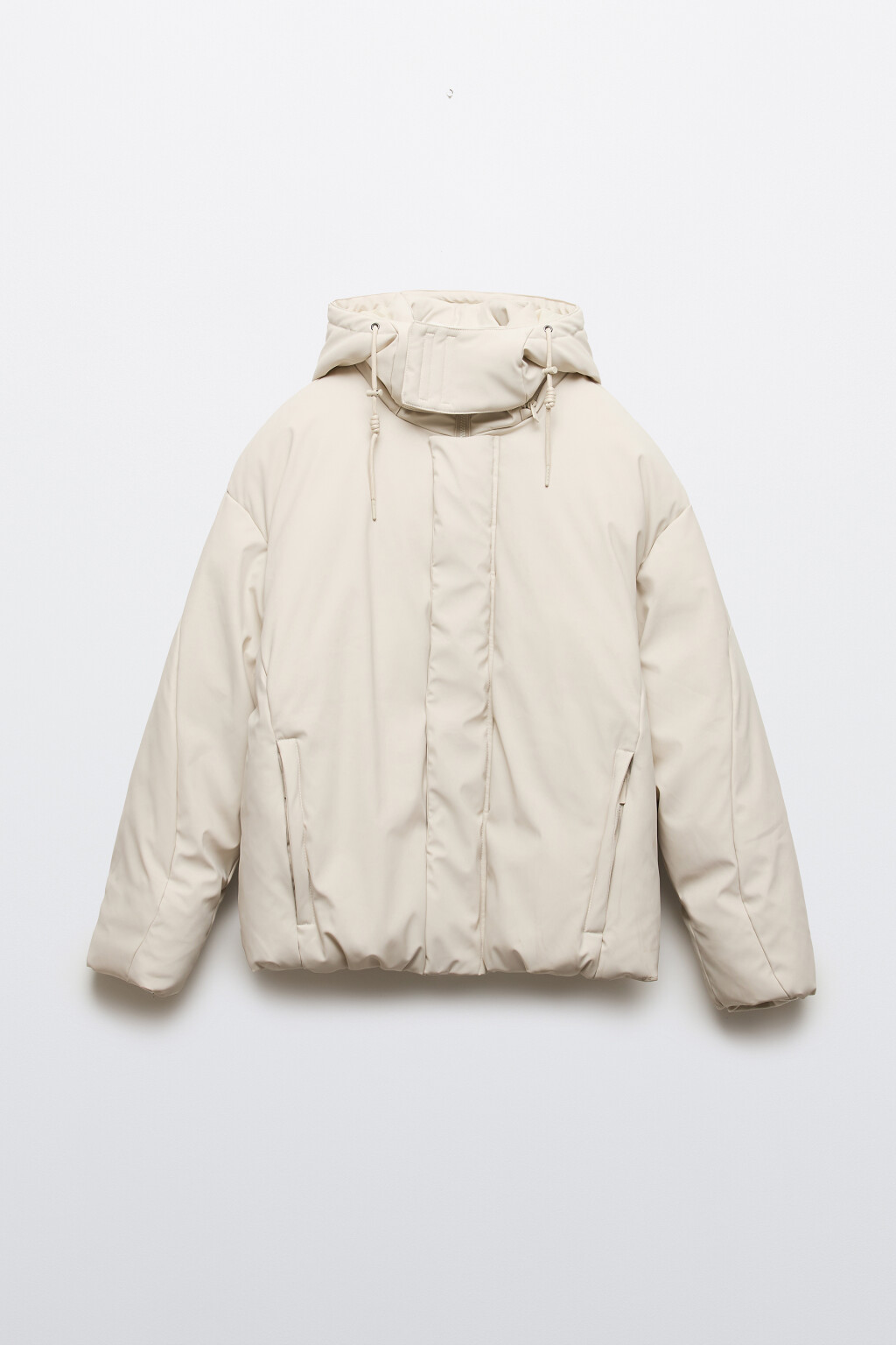 Куртка непромокаемая с капюшоном - цвет молочный - 9
