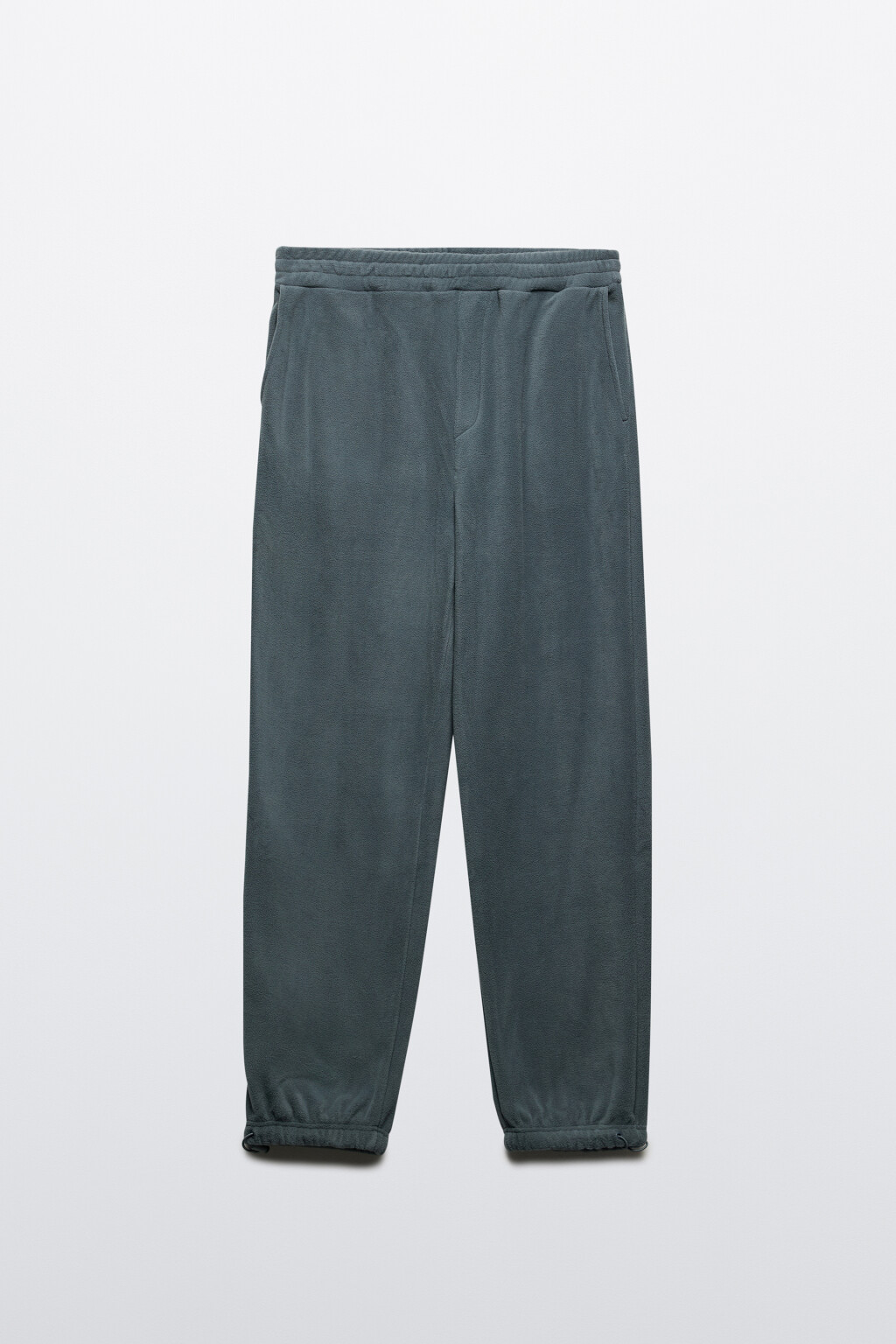Брюки-джоггеры из флиса - цвет серый - 7