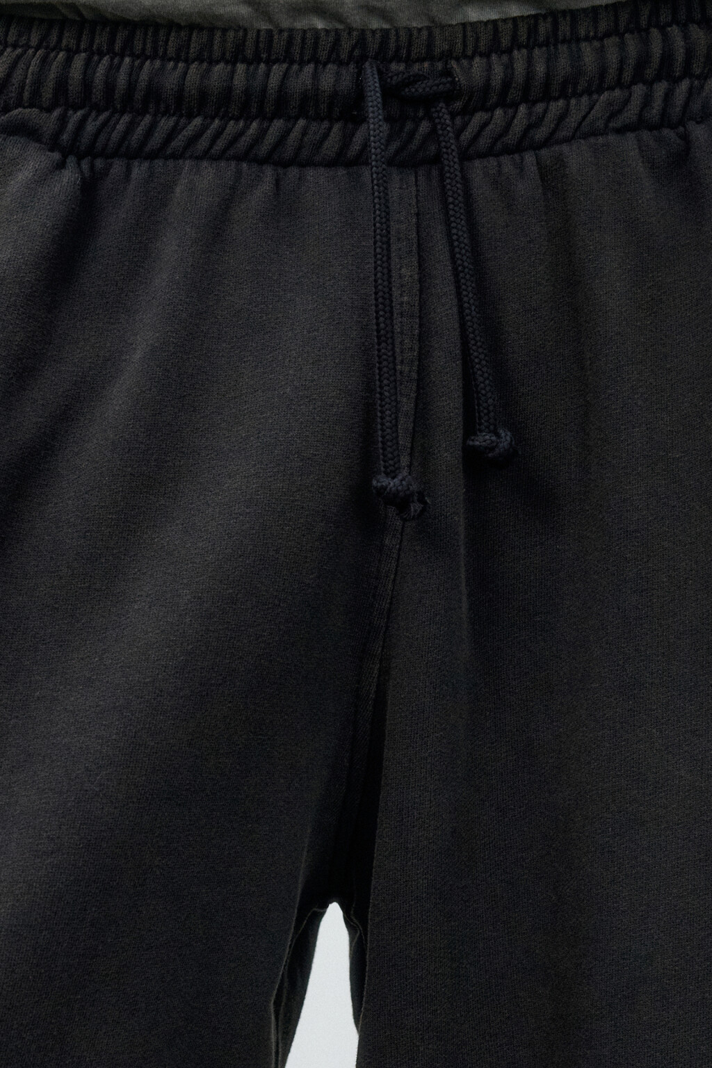 Брюки-джоггеры из хлопка - цвет черный - 5