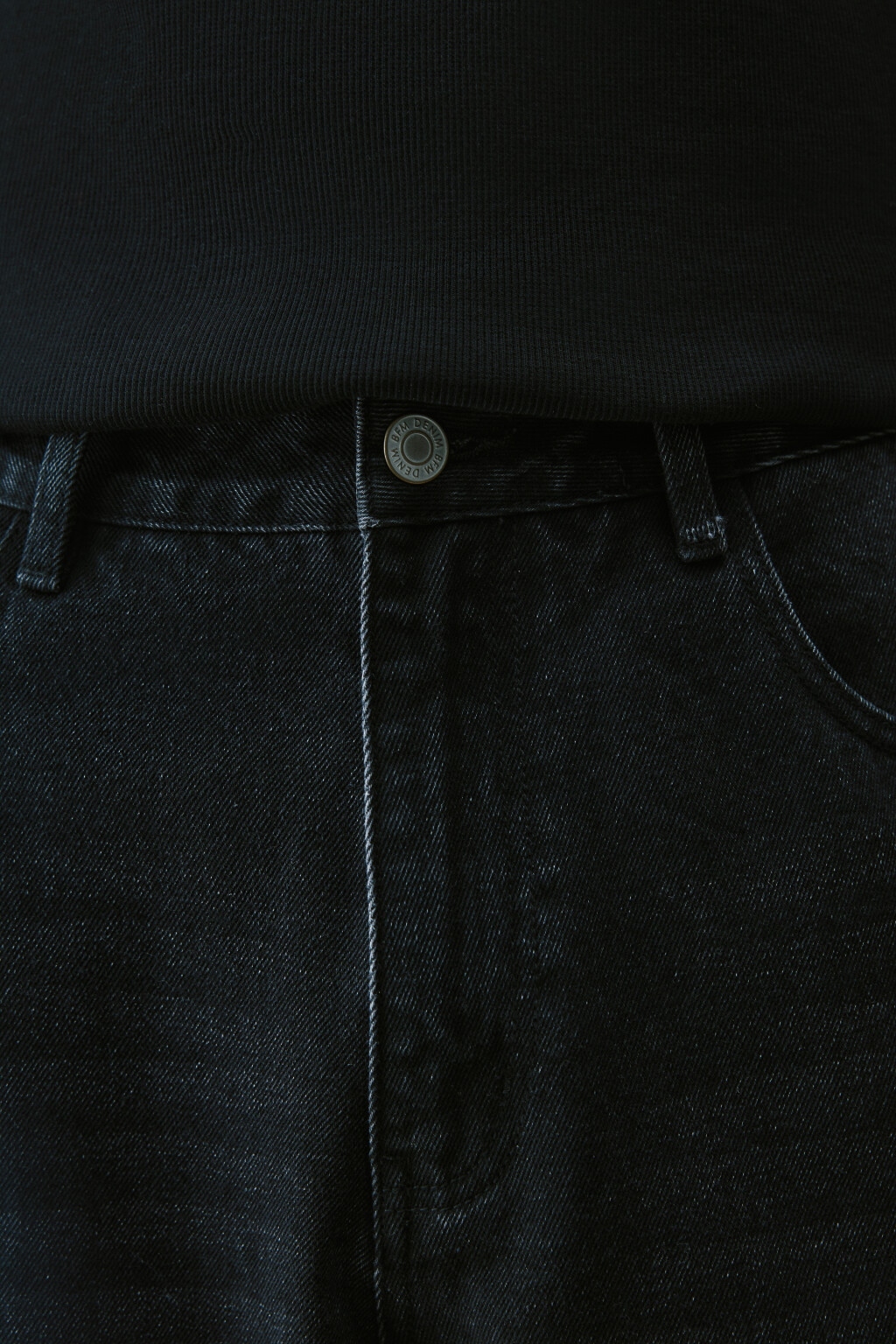 Джинсы wide leg широкие - цвет серый - 6