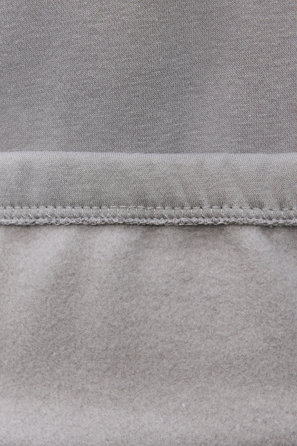 Толстовка утепленная с воротником - цвет серый - 7