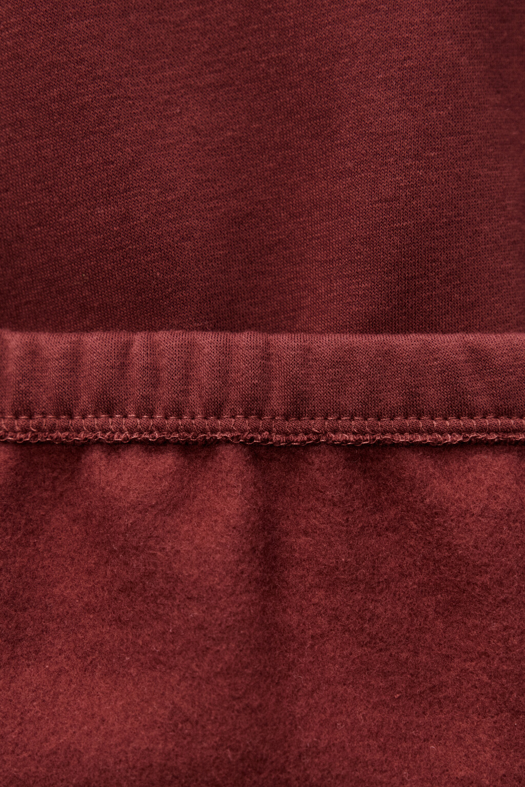 Толстовка утепленная с воротником - цвет красный - 8