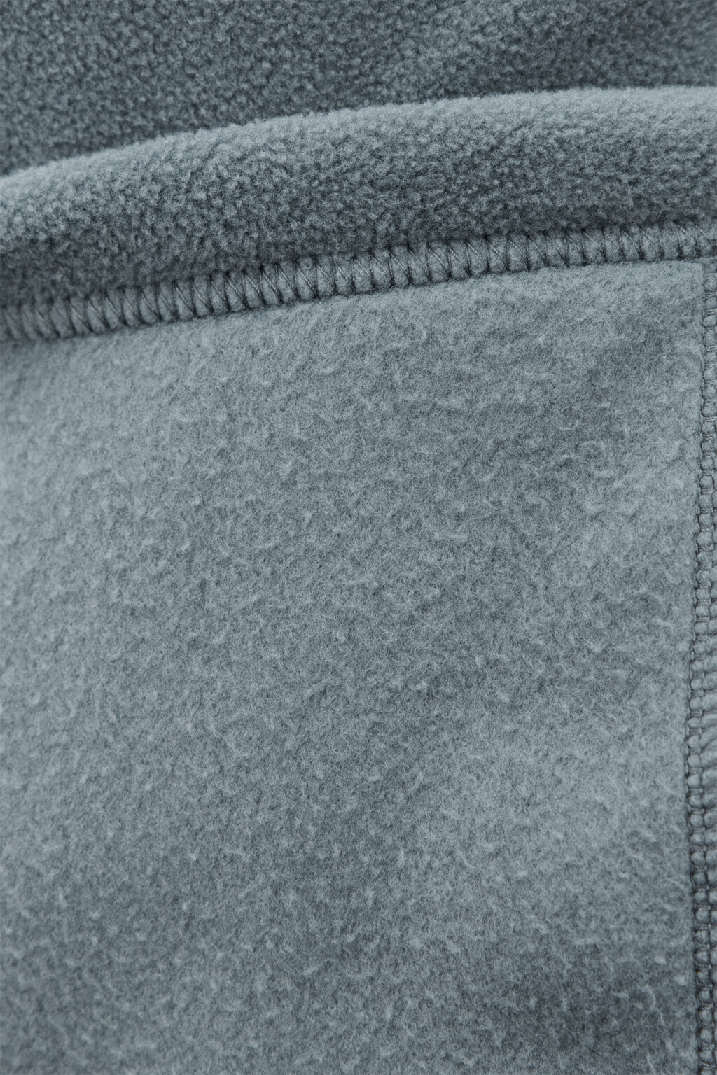 Худи с флисовым утеплителем - цвет серый - 7