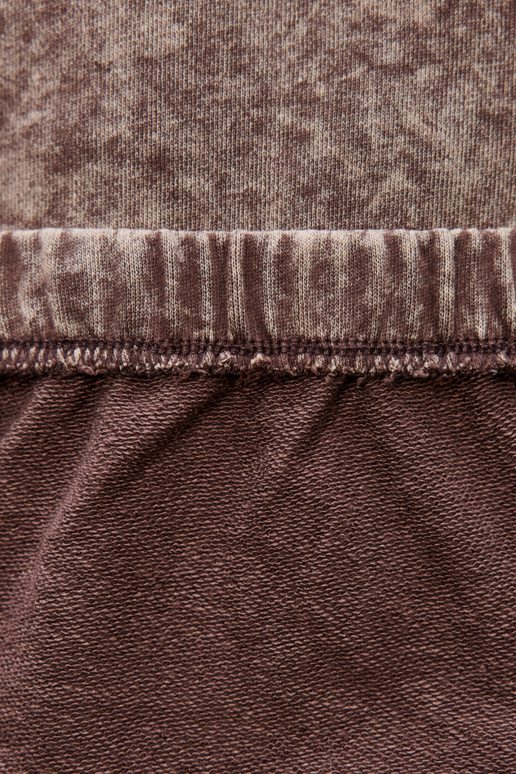 Толстовка на молнии с вареным эффектом - цвет коричневый - 8