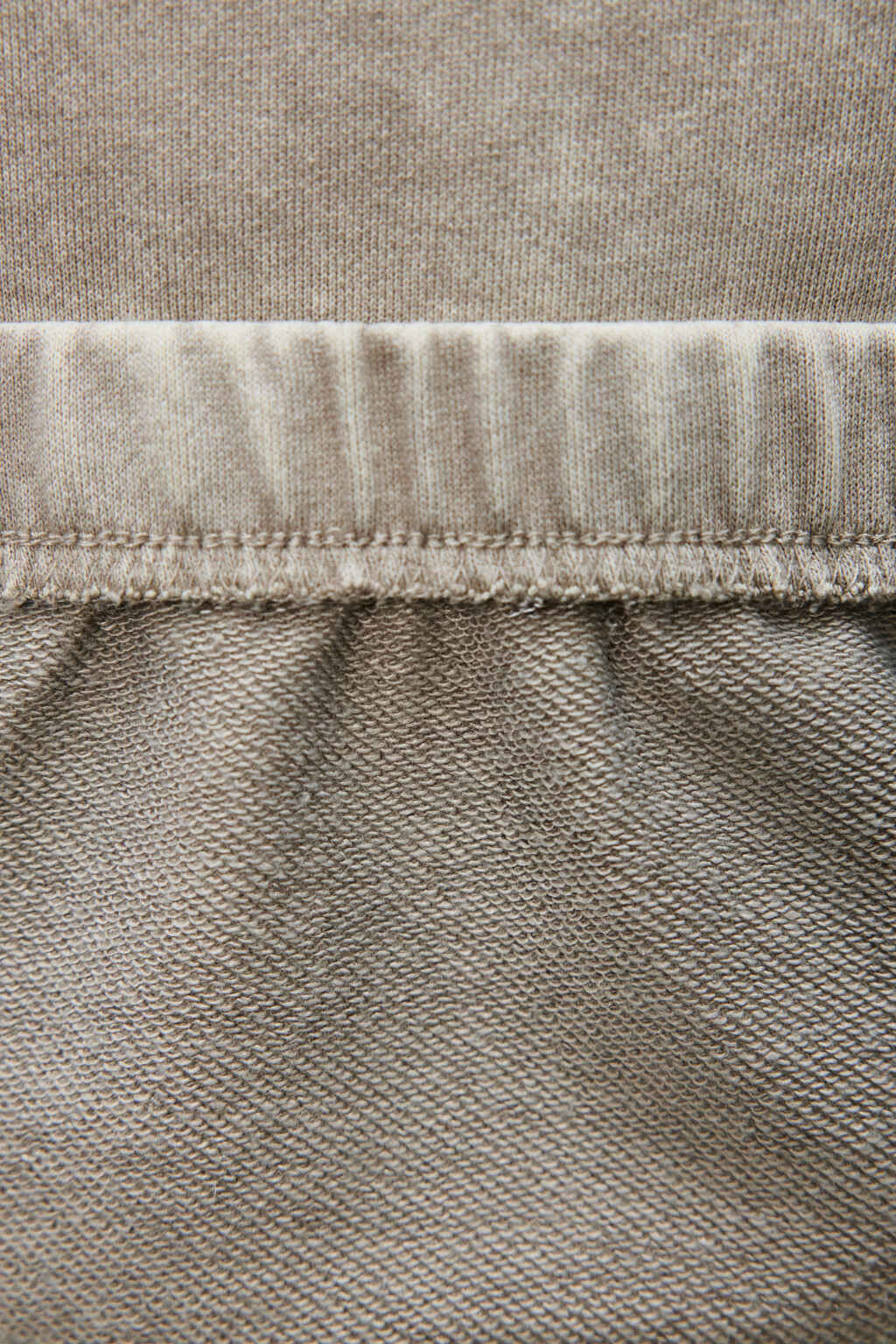 Толстовка на молнии с вареным эффектом - цвет бежевый - 7