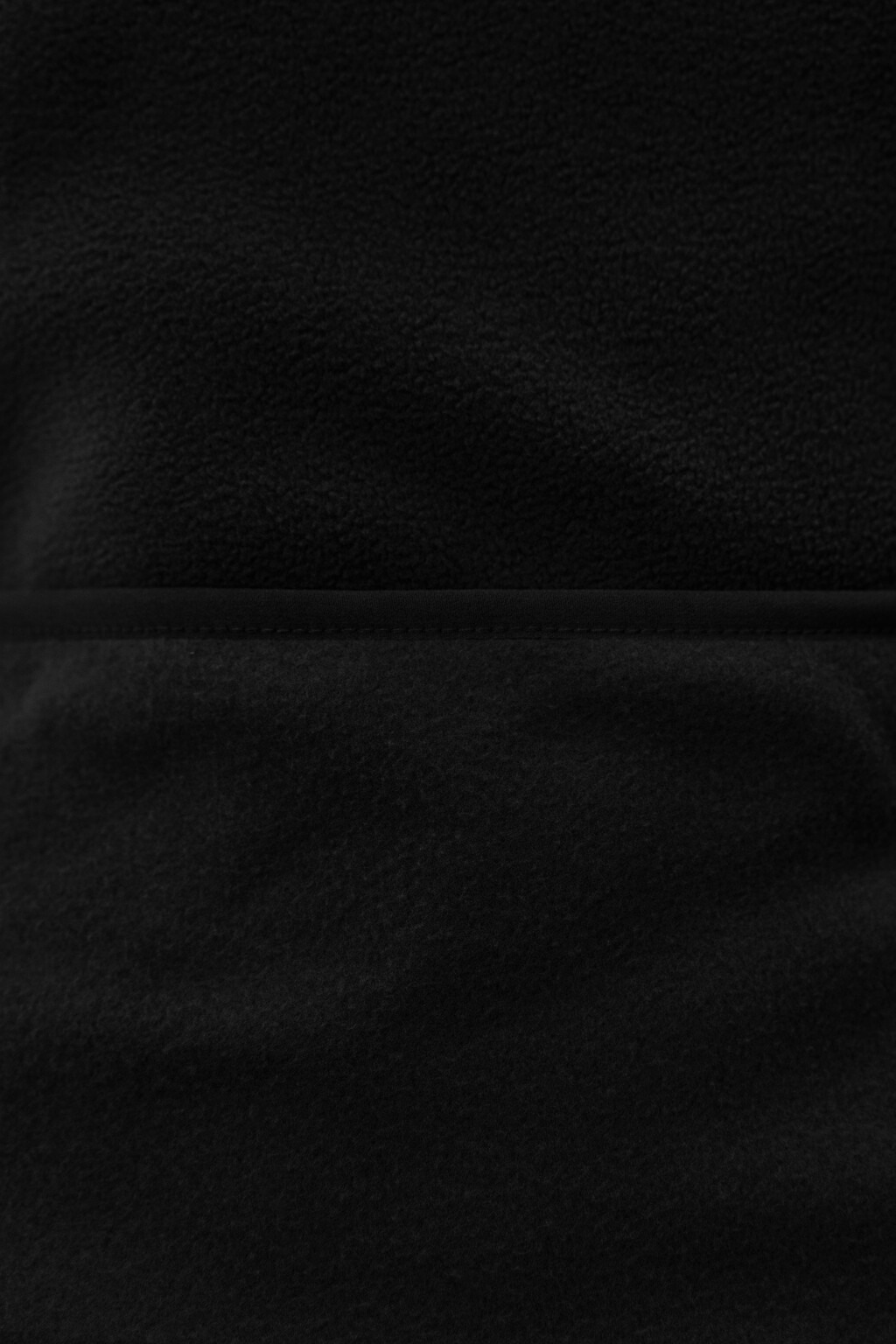 Толстовка флисовая с молнией - цвет черный - 5