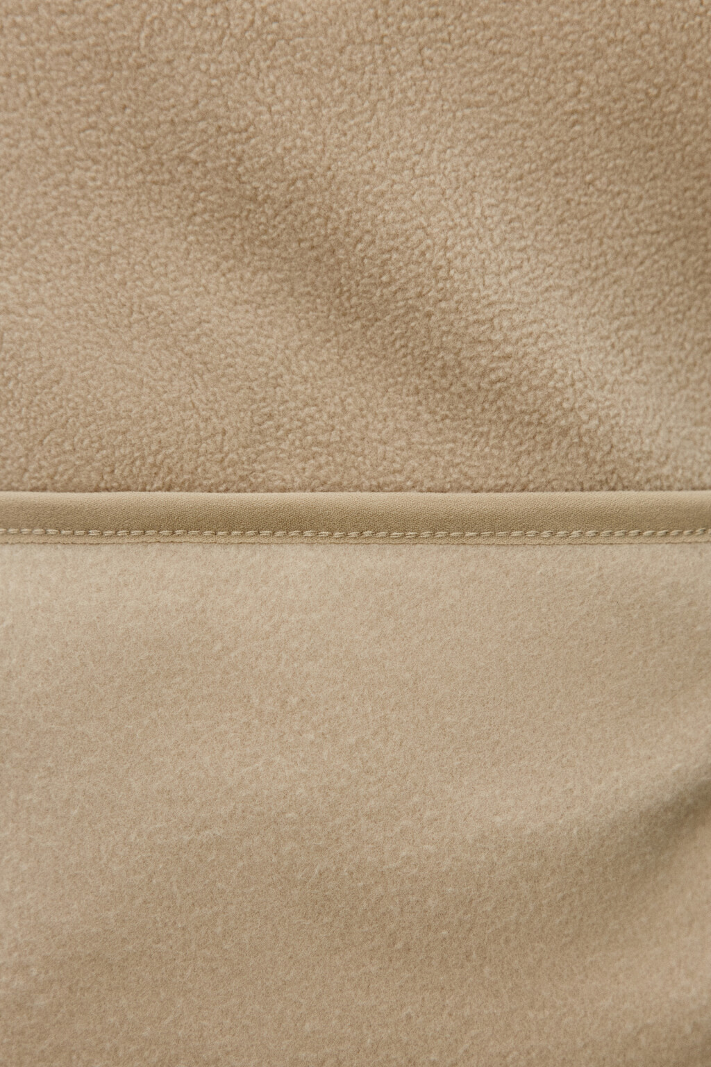 Толстовка флисовая с молнией - цвет бежевый - 7