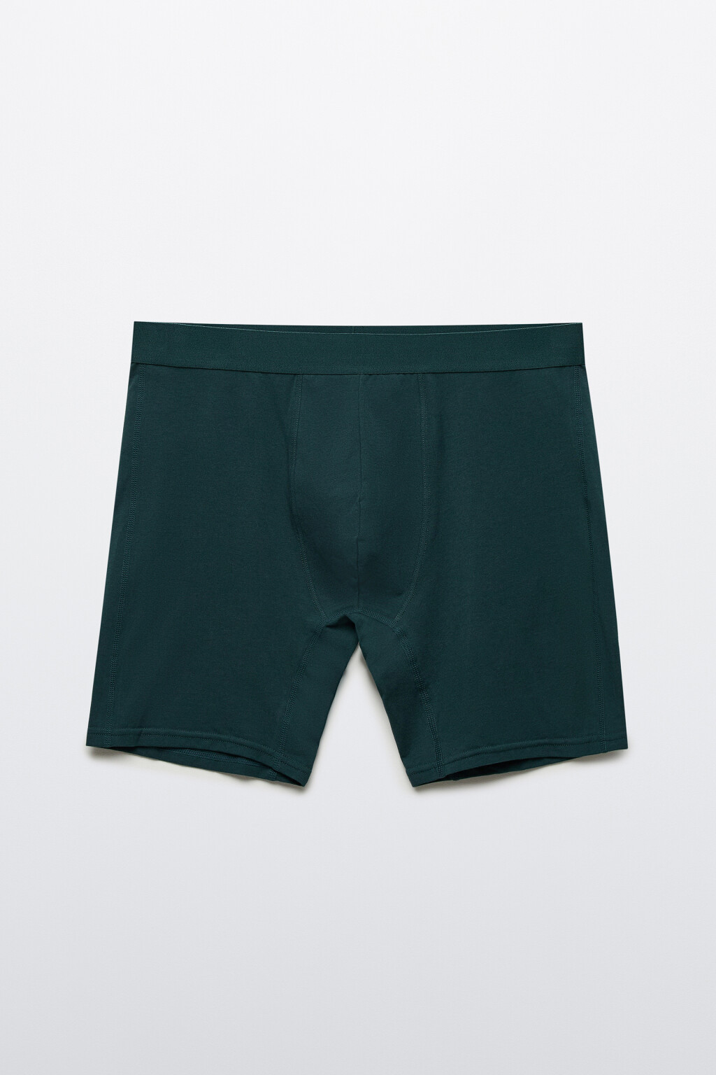 Трусы-боксеры из хлопкового трикотажа - цвет зеленый - 4