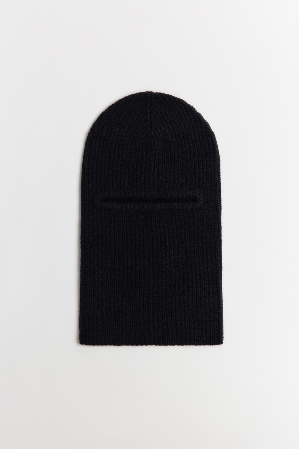Шапка-балаклава трикотажная - цвет черный - 4
