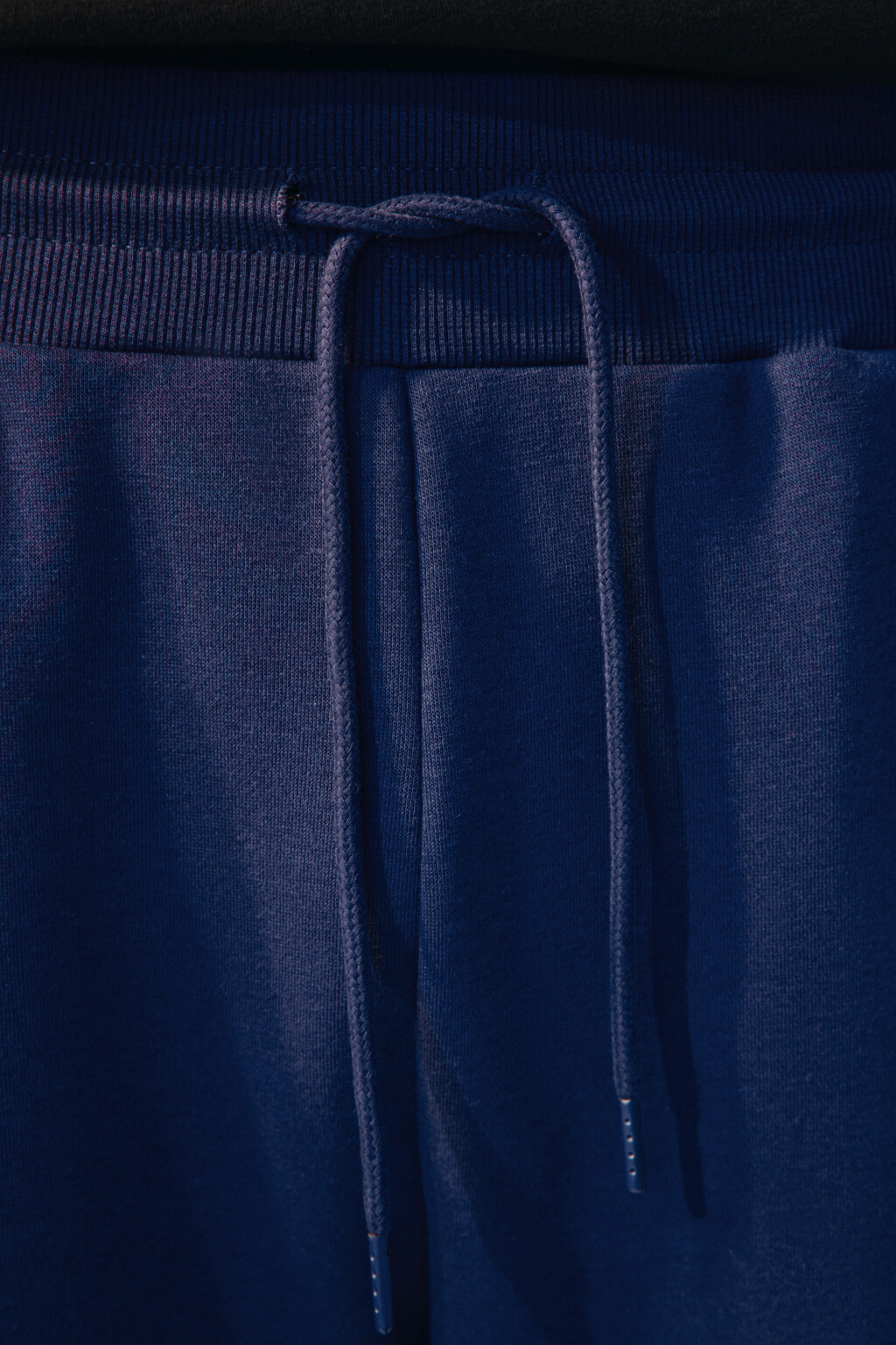 Брюки-джоггеры утепленные - цвет синий - 5