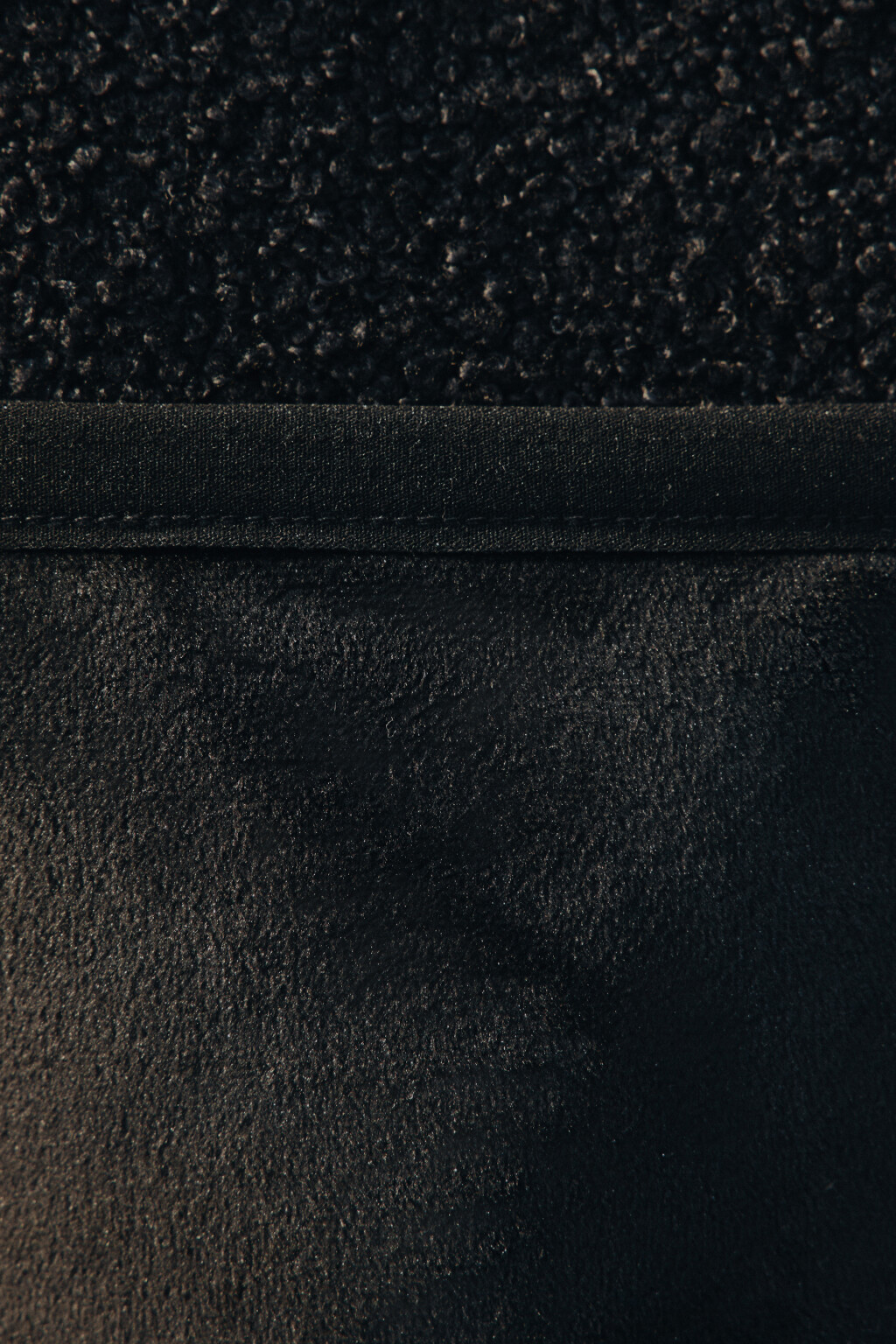 Толстовка-флиска с нашивками - цвет черный - 8