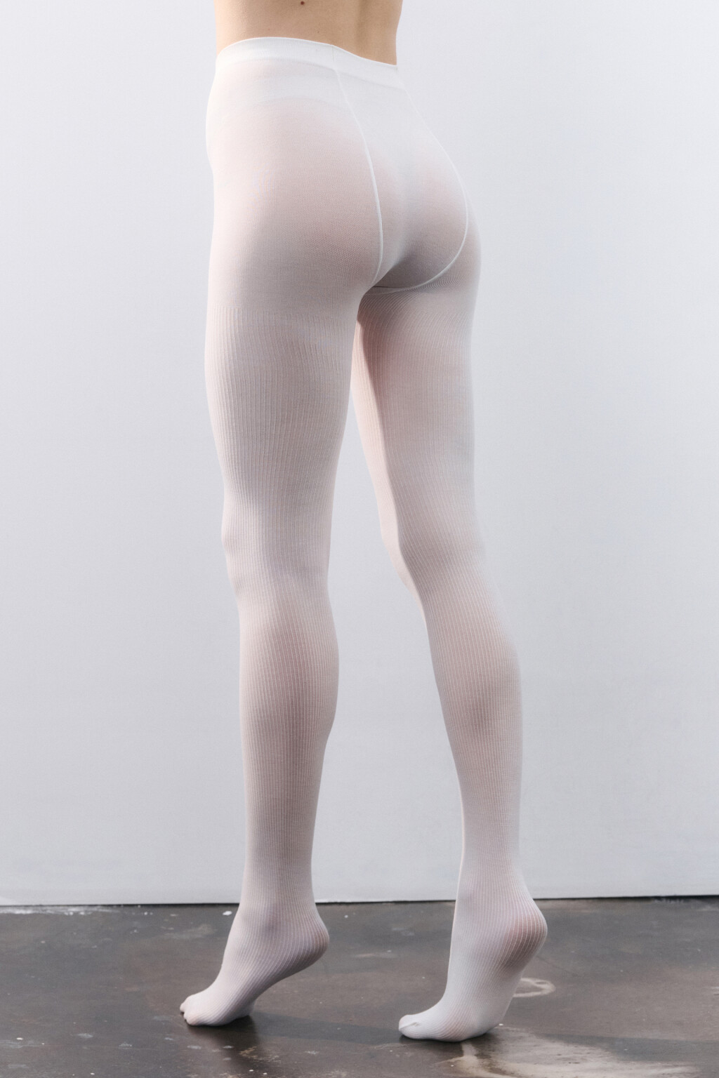 Колготки плотные 160 den - цвет ванильный - 2