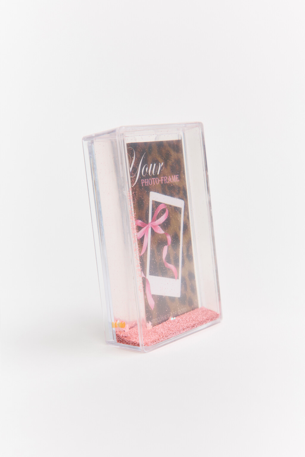 Рамка для фото прозрачная - цвет серый - 2