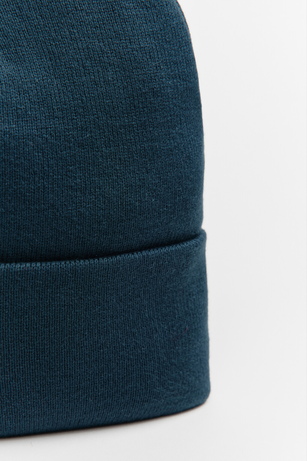 Шапка-бини трикотажная - цвет синий - 4