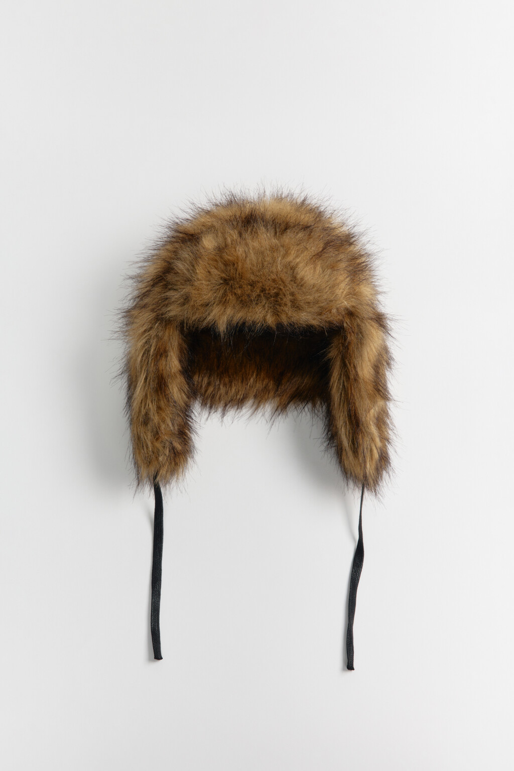 Шапка-ушанка из искусственного меха - цвет мультиколор - 3