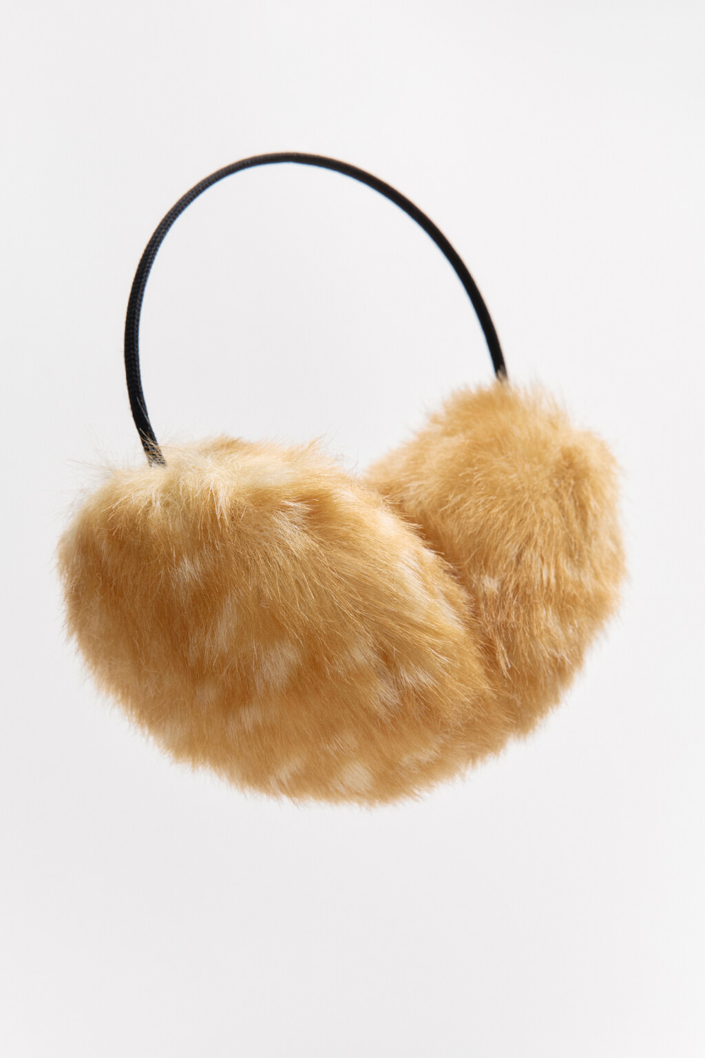 Наушники меховые с оленьим принтом - цвет мультиколор - 2