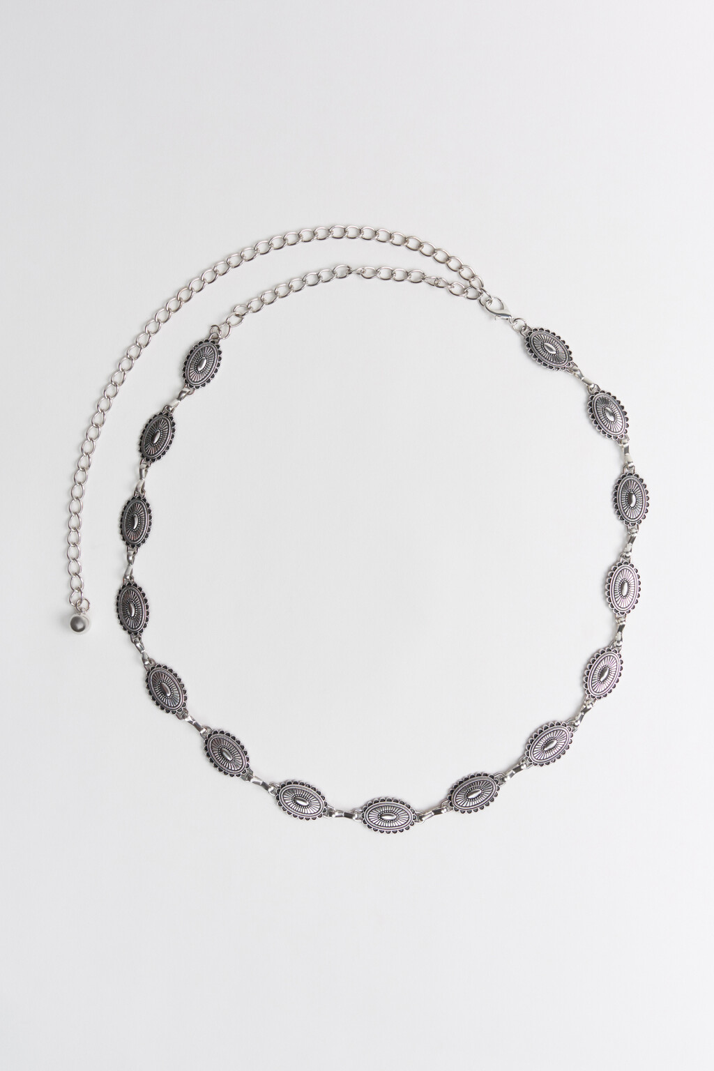 Пояс декоративный на талию - цвет серый - 1