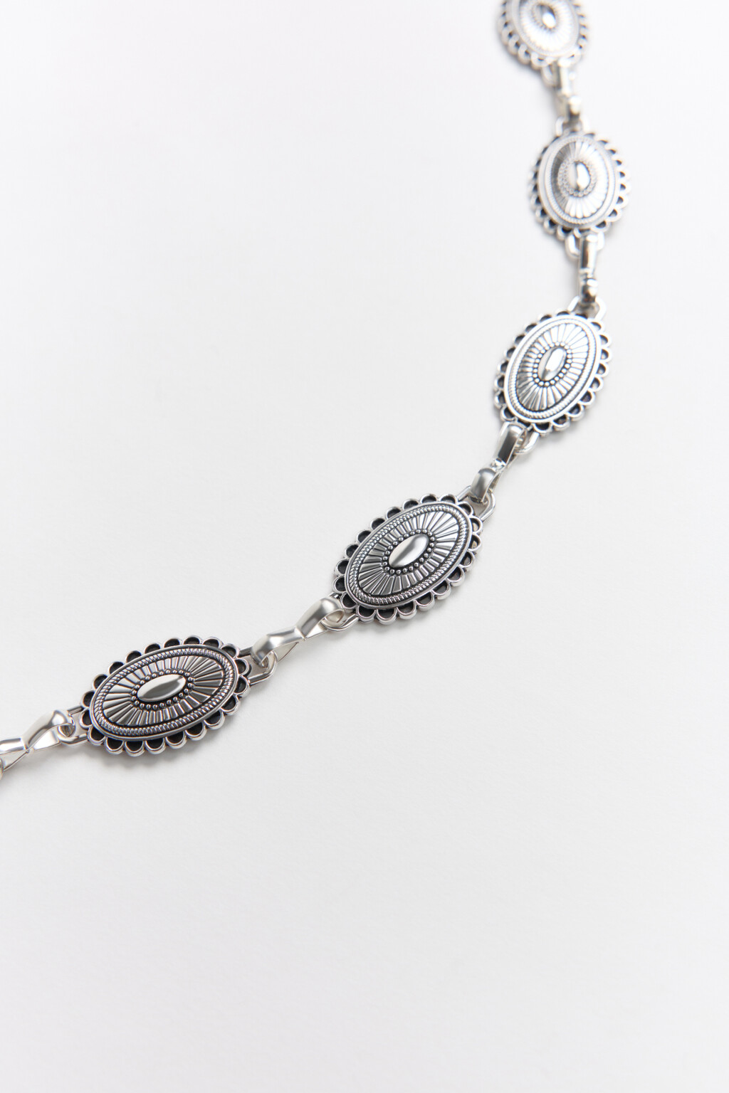 Пояс декоративный на талию - цвет серый - 2