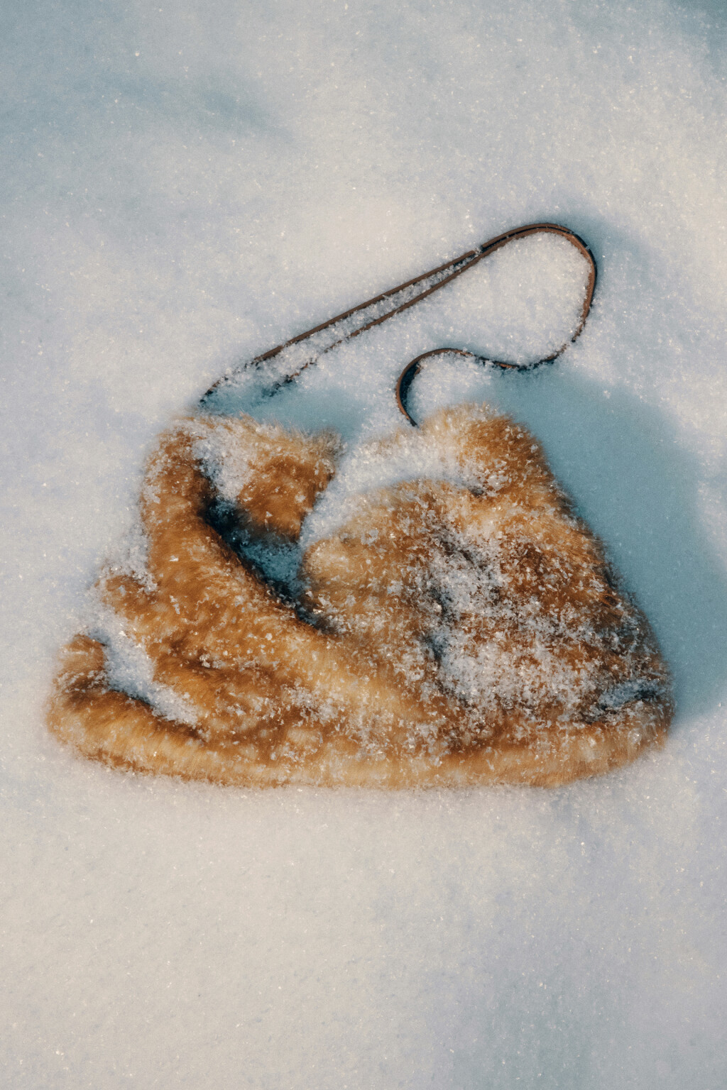 Сумка меховая с оленьим принтом - цвет мультиколор - 1