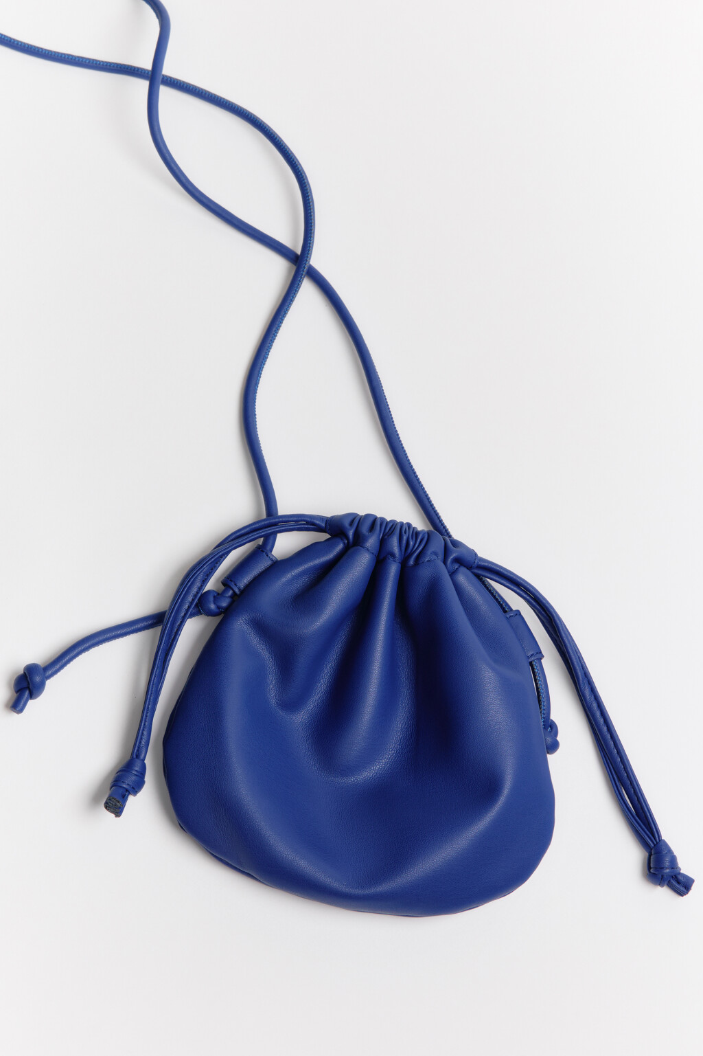 Сумка-кисет с завязками - цвет синий - 1