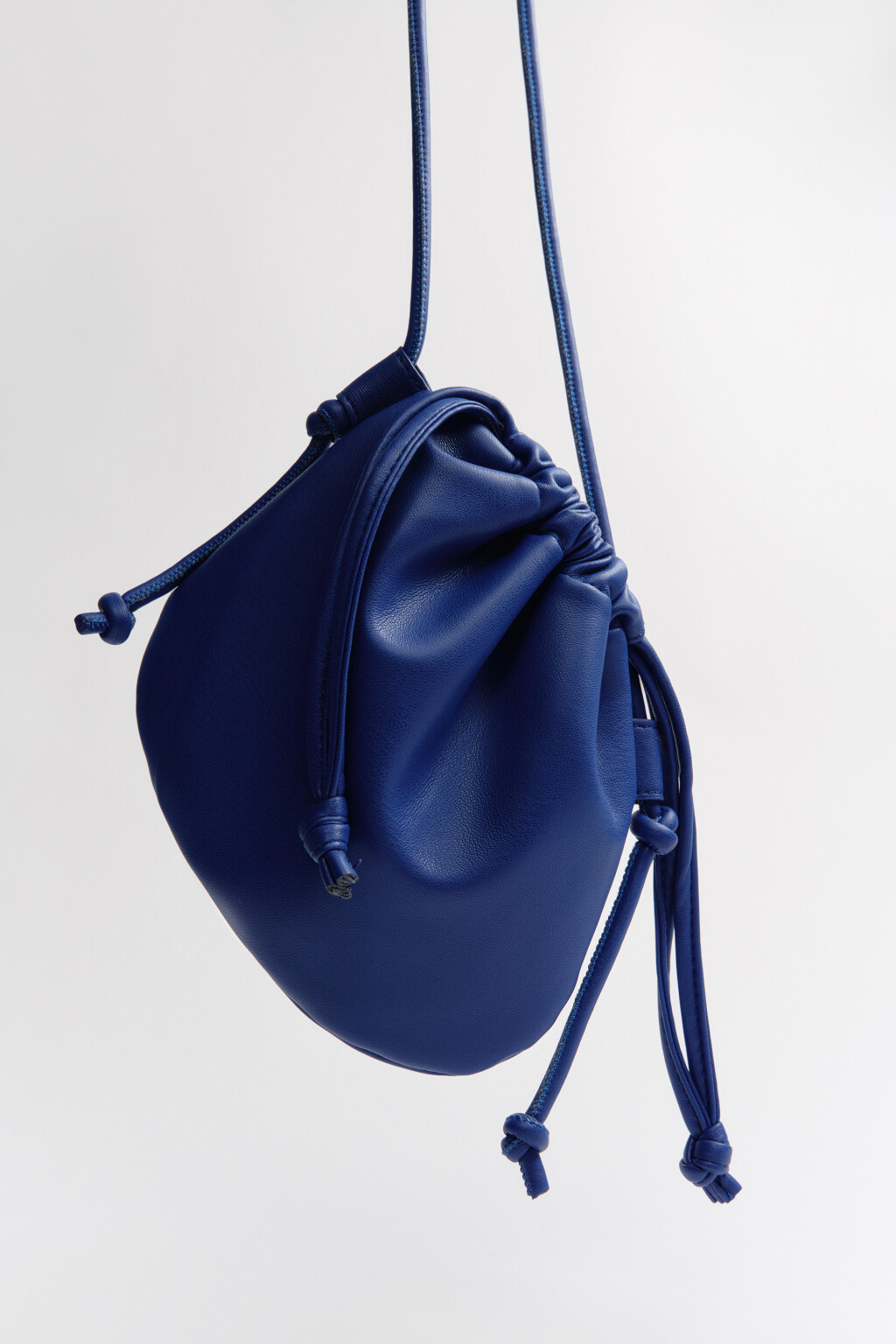 Сумка-кисет с завязками - цвет синий - 2