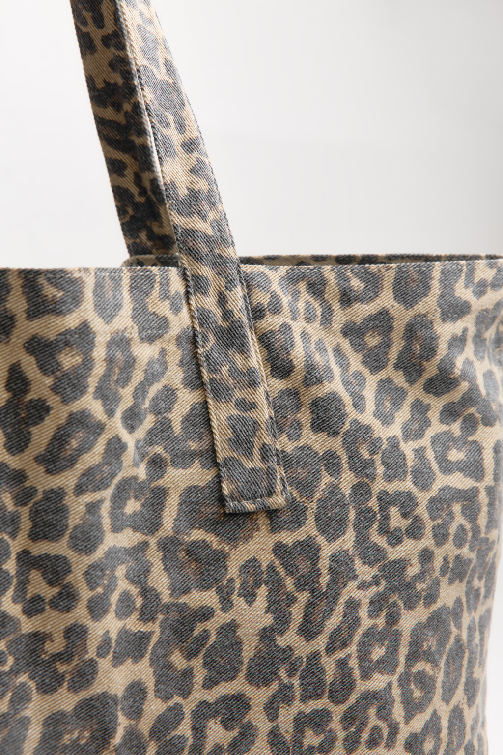 Сумка-шопер с леопардовым принтом - цвет мультиколор - 6