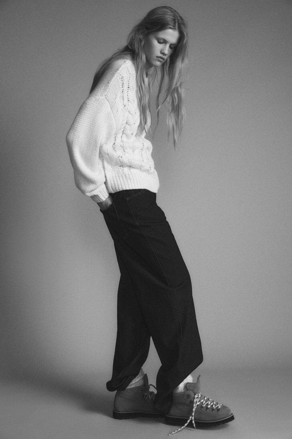 Ботинки унисекс из натуральной замши - цвет бежевый - 5