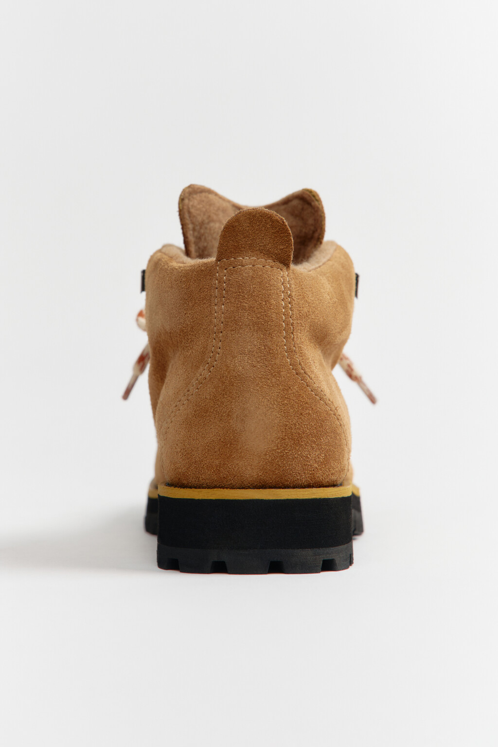 Ботинки унисекс из натуральной замши - цвет бежевый - 10