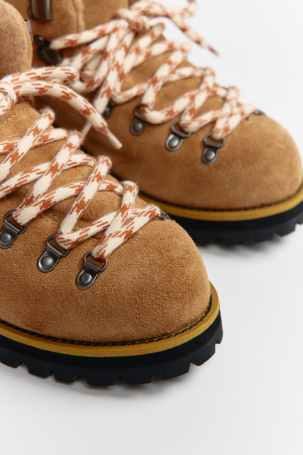 Ботинки унисекс из натуральной замши - цвет бежевый - 11