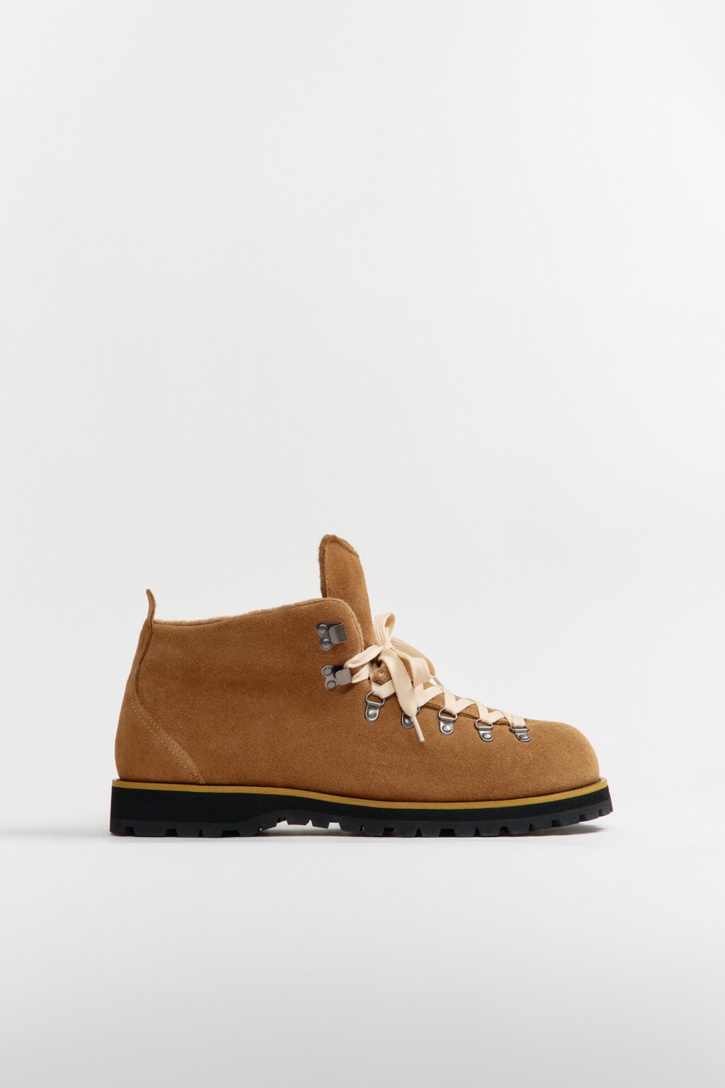 Ботинки унисекс из натуральной замши - цвет бежевый - 8