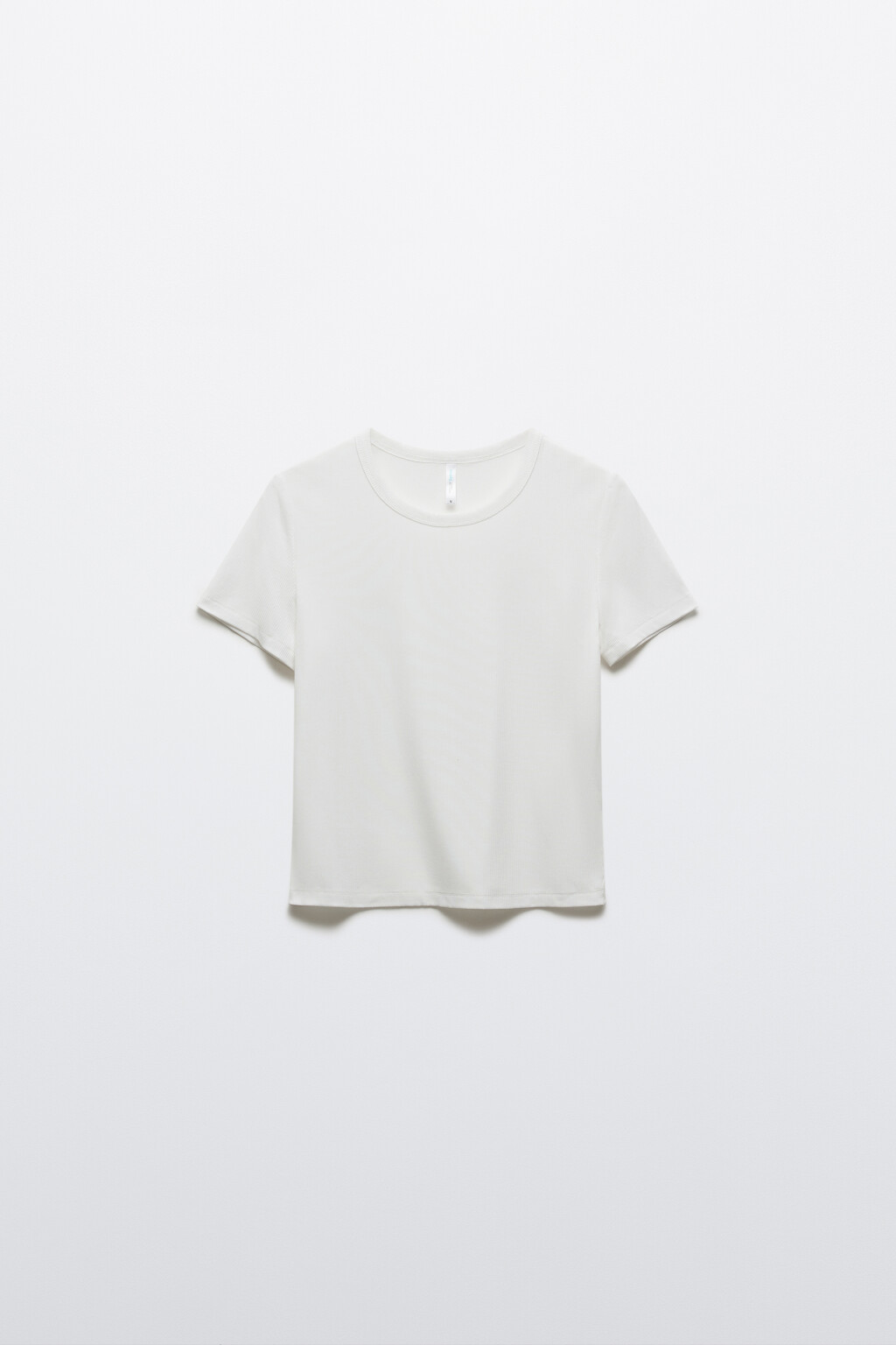 Футболка-топ облегающая - цвет молочный - 7